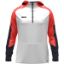 Afbeeldingen van Sweater met kap Dynamic wit/koraal/marine